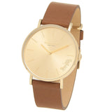 Coach Perry Gold Dial Brown Leather Strap Watch for Women - 14503331 Buy Now By Coach