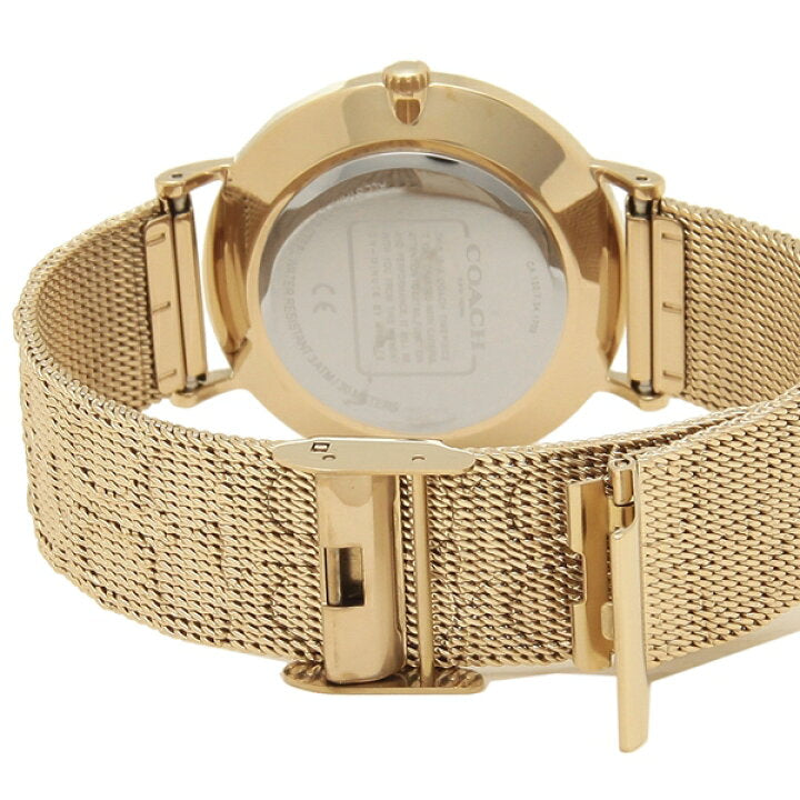 Coach Perry Gold Dial Gold Mesh Bracelet Watch for Women - 14503342 Buy Now By Coach
