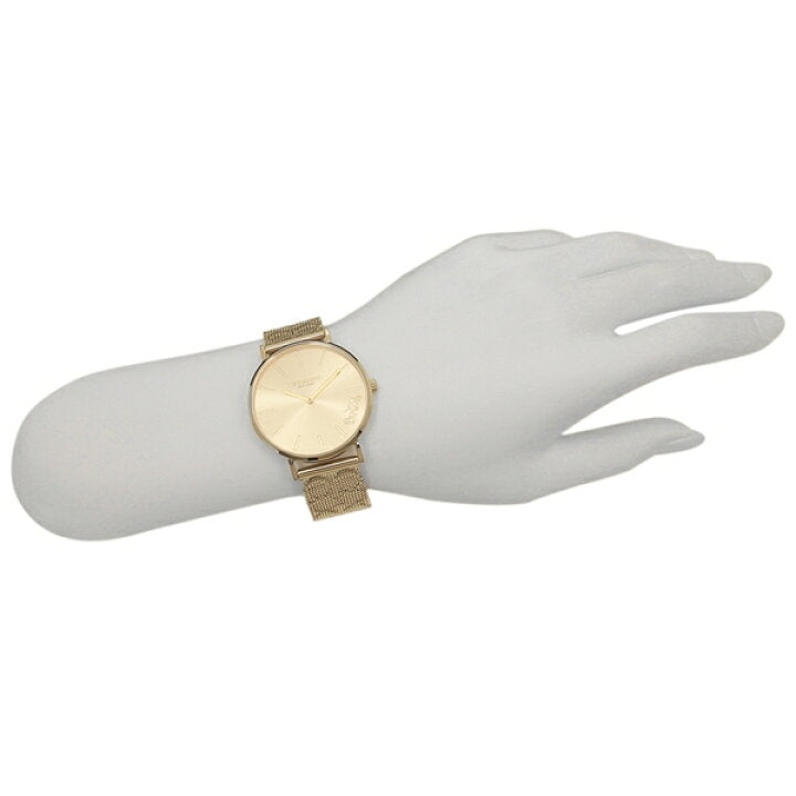 Coach Perry Gold Dial Gold Mesh Bracelet Watch for Women - 14503342 Buy Now By Coach