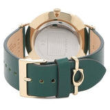 Coach Perry Green Dial Green Leather Strap Watch for Women - 14503383-C Buy Now By Coach