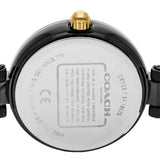 Coach Park Swarovski Crystals Black Dial Black Steel Strap Watch for Women - 14503564 Buy Now By Coach