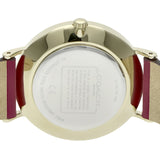 Coach Perry Red Dial Red Leather Strap Watch for Women - 14503722 Buy Now By Coach