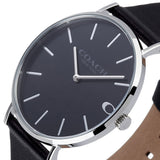 Coach Charles Black Dial Black Leather Strap Watch for Men - 14602149 Buy Now By Coach