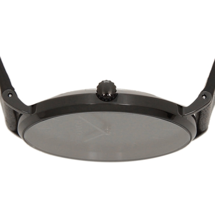 Coach Charles Black Dial Black Leather Strap Watch for Men - 14602434 Buy Now By Coach