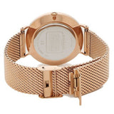 Coach Charles Black Dial Rose Gold Mesh Bracelet Watch for Men - 14602552 Buy Now By Coach