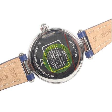 Coach Park Navy Blue Dial Navy Blue Leather Strap Watch for Women - 14503535 Buy Now By Coach
