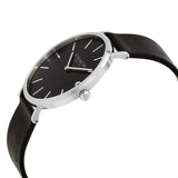 Coach Charles Black Dial Black Leather Strap Watch for Men - 14602149 Buy Now By Coach