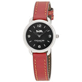 Coach Delancey Black Dial Brown Leather Strap Watch for Women - 14502792 Buy Now By Coach