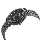 Coach Delancey Black Dial Black Steel Strap Watch For Women - 14502812 Buy Now By Coach