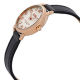 Coach Delancey Ivory Dial Navy Blue Leather Watch For Women - 14502749 Buy Now By Coach