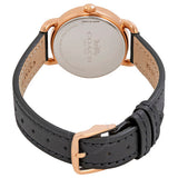 Coach Delancey Ivory Dial Navy Blue Leather Watch For Women - 14502749 Buy Now By Coach