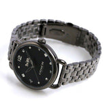 Coach Delancey Black Dial Black Steel Strap Watch For Women - 14502812 Buy Now By Coach