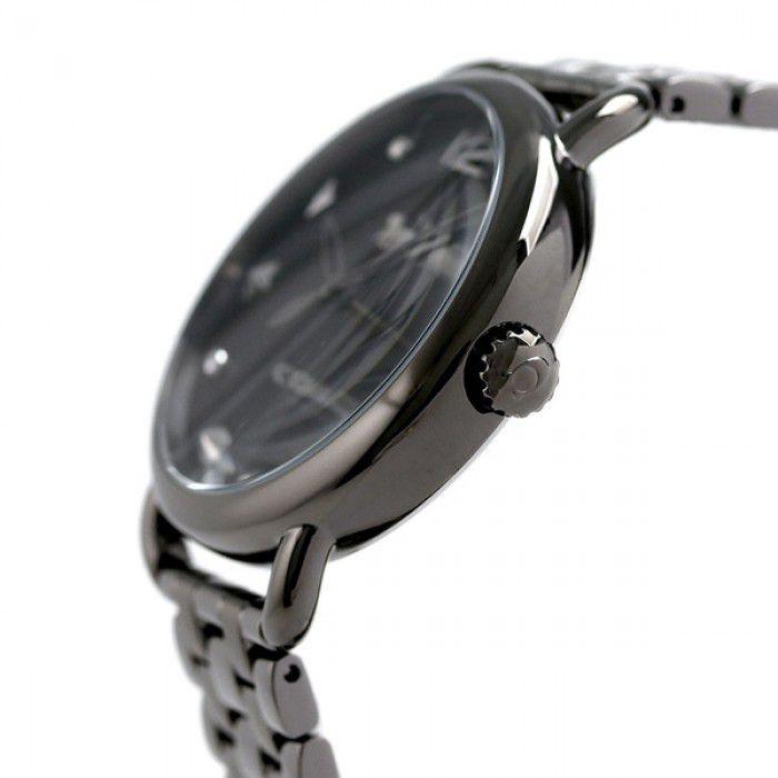 Coach Delancey Black Dial Black Steel Strap Watch For Women - 14502812 Buy Now By Coach