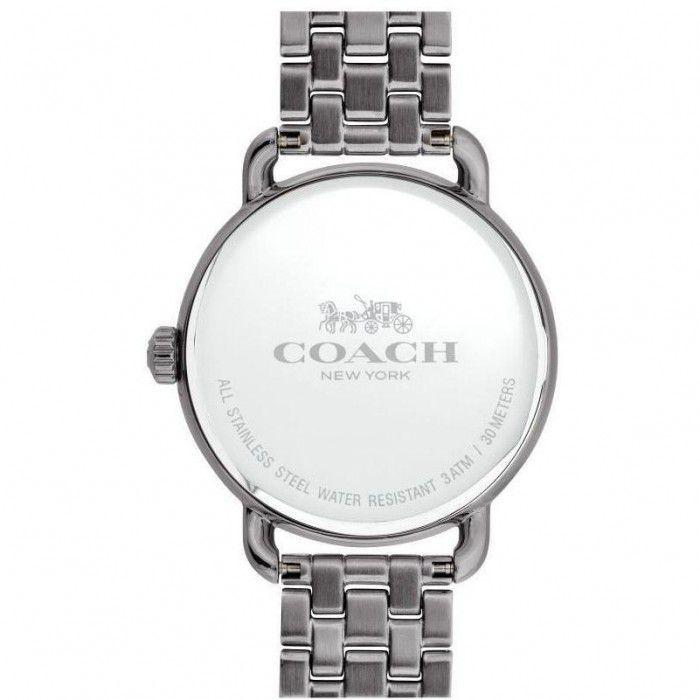 Coach Delancey Black Dial Black Steel Strap Watch For Women - 14502812 Buy Now By Coach