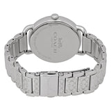 Coach Delancey White Dial Silver Steel Strap Watch for Women - 14502495 Buy Now By Coach