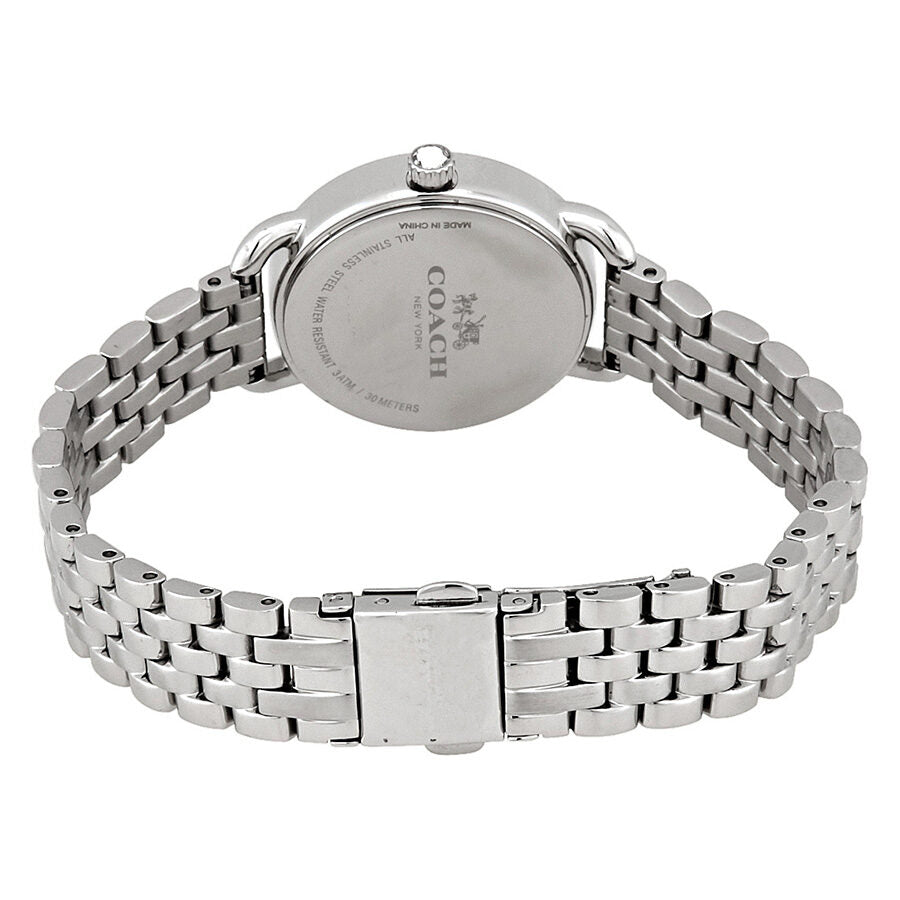 Coach Delancey Mother of Pearl Dial Silver Steel Strap Watch for Women - 14502477 Buy Now By Coach