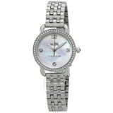 Coach Delancey Mother of Pearl Dial Silver Steel Strap Watch for Women - 14502477 Buy Now By Coach