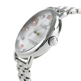 Coach Delancey White Dial Silver Steel Strap Watch for Women - 14502810 Buy Now By Coach