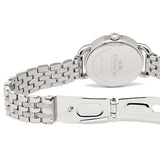 Coach Delancey White Dial Silver Steel Strap Watch for Women - 14502240 Buy Now By Coach
