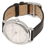 Coach Delancey White Dial Black Leather Strap Watch for Women - 14502714 Buy Now By Coach