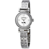 Coach Madison White Dial Silver Steel Strap Watch for Women - 14502201 Buy Now By Coach