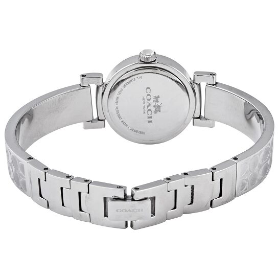 Coach Madison White Dial Silver Steel Strap Watch for Women - 14502201 Buy Now By Coach