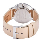 Coach Perry Beige Floral Dial Beige Leather Strap Watch for Women - 14503293 Buy Now By Coach