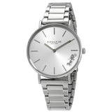 Coach Perry Silver Dial Silver Steel Strap Watch for Women - 14503344 Buy Now By Coach