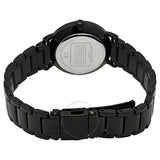 Coach Perry Black Ion Plated Dial Black Steel Strap Watch for Women - 14503641 Buy Now By Coach