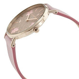 Coach Perry Floral Motif Fawn Dial Pink Leather Strap Watch for Women - 14503442 Buy Now By Coach