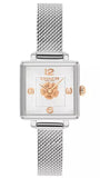 Coach Cass White Dial Silver Mesh Bracelet Watch for Women - 14503697 Buy Now By Coach