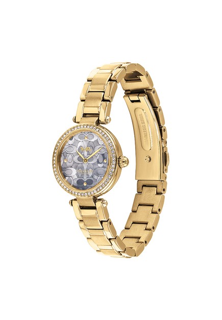 Coach Park Blue Dial Gold Steel Strap Watch for Women - 14503225 Buy Now By Coach