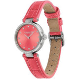Coach Park Pink Dial Pink Leather Strap Watch for Women - 14503536 Buy Now By Coach