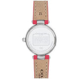 Coach Park Pink Dial Pink Leather Strap Watch for Women - 14503536 Buy Now By Coach