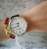 Coach Slim Easton White Dial Black Leather Strap Watch for Women - 14502683 Buy Now By Coach