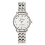 Coach Delancey Slim Silver Dial Silver Steel Strap Watch for Women - 14502781 Buy Now By Coach