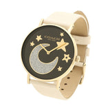 Coach Perry Black Dial White Leather Strap Watch for Women - 14503041 Buy Now By Coach