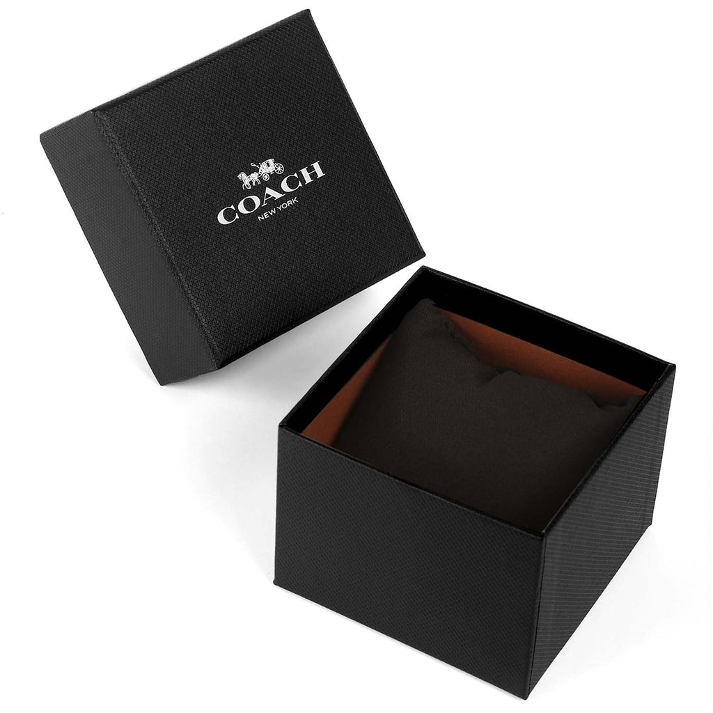 Coach Perry Coffee Brown Dial Red Leather Strap Watch for Women - 14503474 Buy Now By Coach