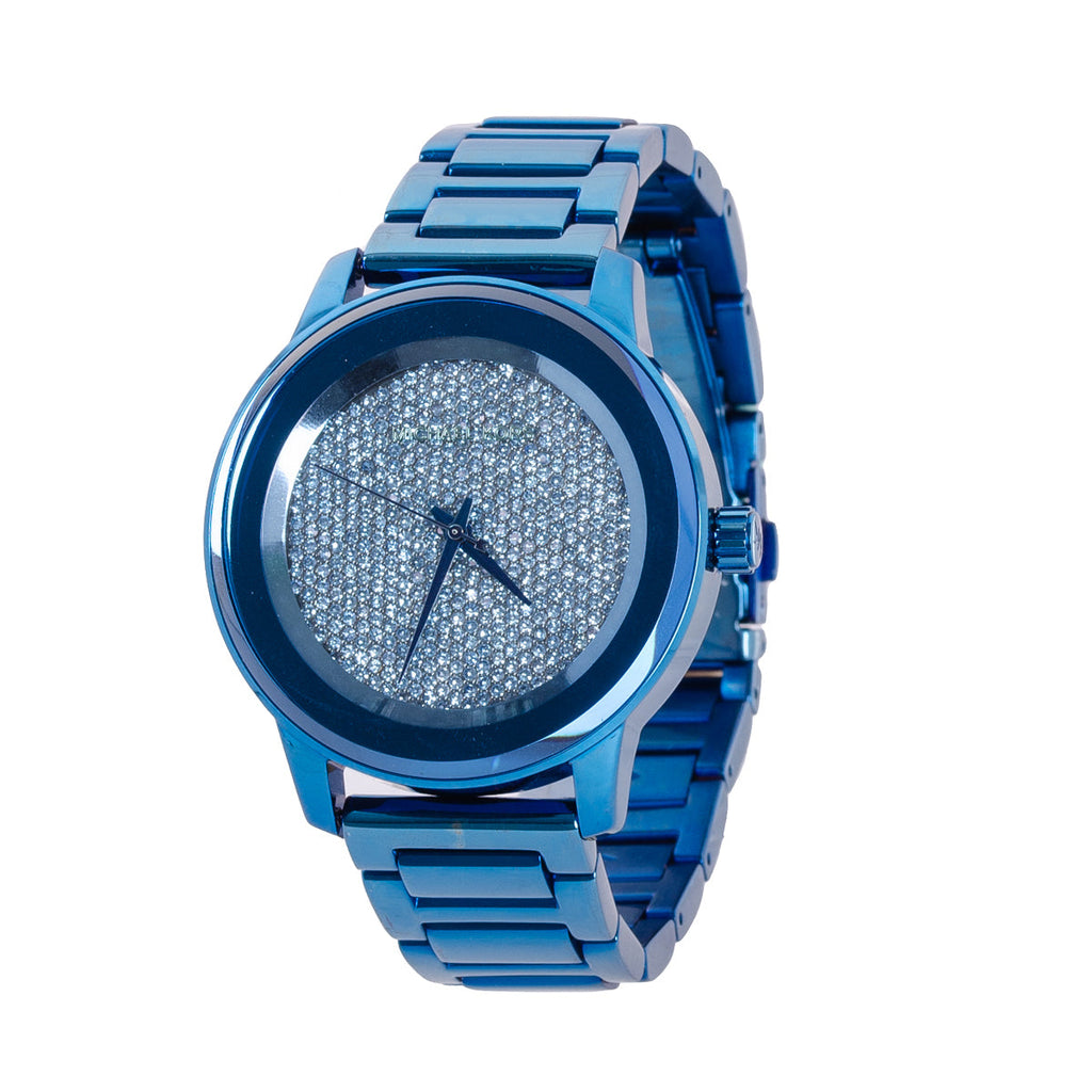 Michael Kors Kinley Blue Dial Blue Steel Strap Watch for Women - MK6246 Buy Now By Michael Kors