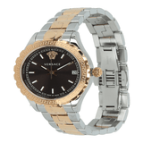 Versace Hellenyium Brown Dial Two Tone Steel Strap Watch for Women - V12040015 Buy Now By Versace