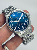 IWC Le Petit Prince XVIII Edition Blue Dial Silver Steel Strap Watch for Men - IW327014 Buy Now By IWC