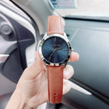 Michael Kors Slim Runway Analog Blue Dial Brown Leather Strap Watch For Men - MK8508 Buy Now By Michael Kors