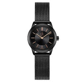 Calvin Klein Minimal Black Dial Black Mesh Bracelet Watch for Women - K3M23421 Buy Now By Calvin Klein
