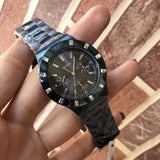 Guess Glisten Analog Blue Dial Blue Steel Strap Watch for Women - W0027L3 Buy Now By Guess