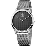 Calvin Klein Minimal Grey Dial Silver Mesh Bracelet Watch for Women - K3M2312X Buy Now By Calvin Klein