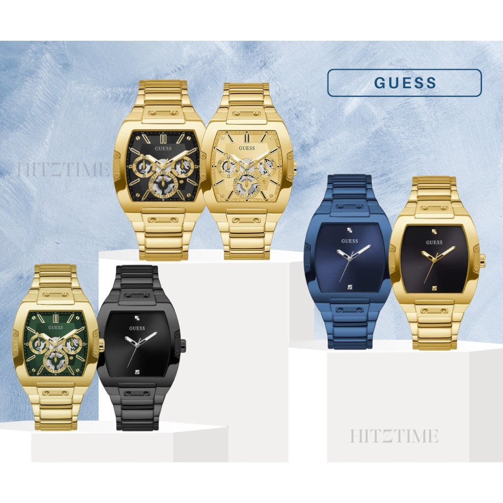 Guess Phoenix Blue Dial Blue Steel Strap Watch for Men - GW0387G4 Buy Now By Guess