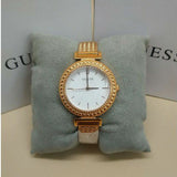 Guess Monroe Silver Dial Rose Gold Steel Strap Watch For Women - W1152L3 Buy Now By Guess