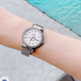 Coach Madison White Dial Silver Mesh Bracelet Watch for Women - 14502651 Buy Now By Coach