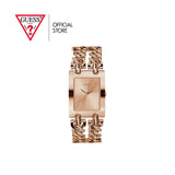 Guess Mod Heavy Metal Rose Gold Dial Rose Gold Steel Strap Watch For Women - W1117L3 Buy Now By Guess