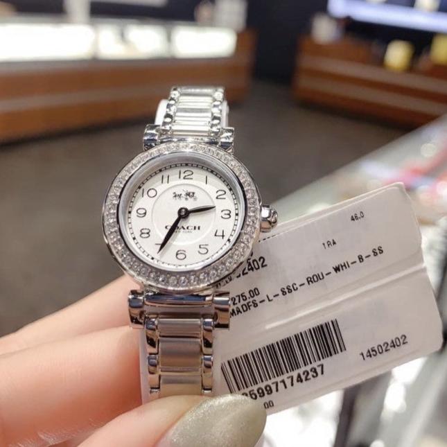 Coach Madison Silver Dial Silver Steel Strap Watch for Women - 14502402 Buy Now By Coach